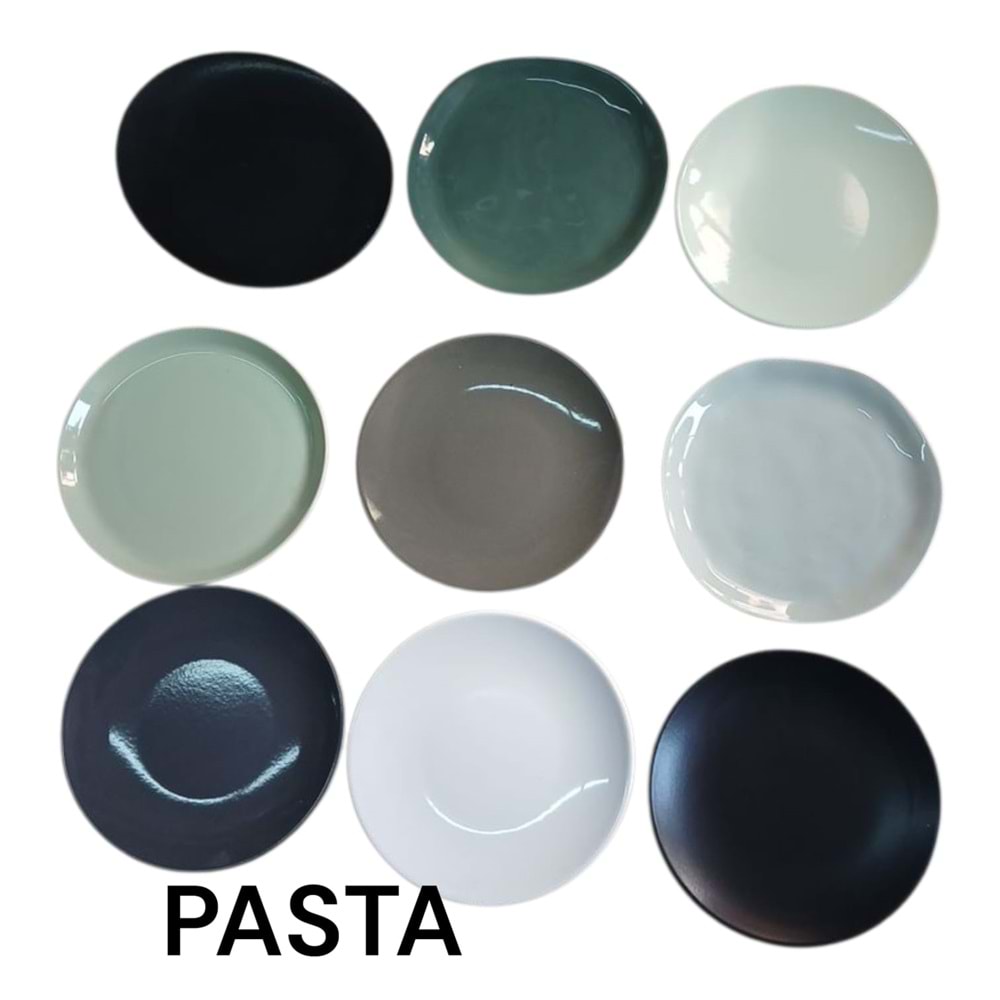 PASTA TABAK RENKLİ KERAMİKA TUTKU