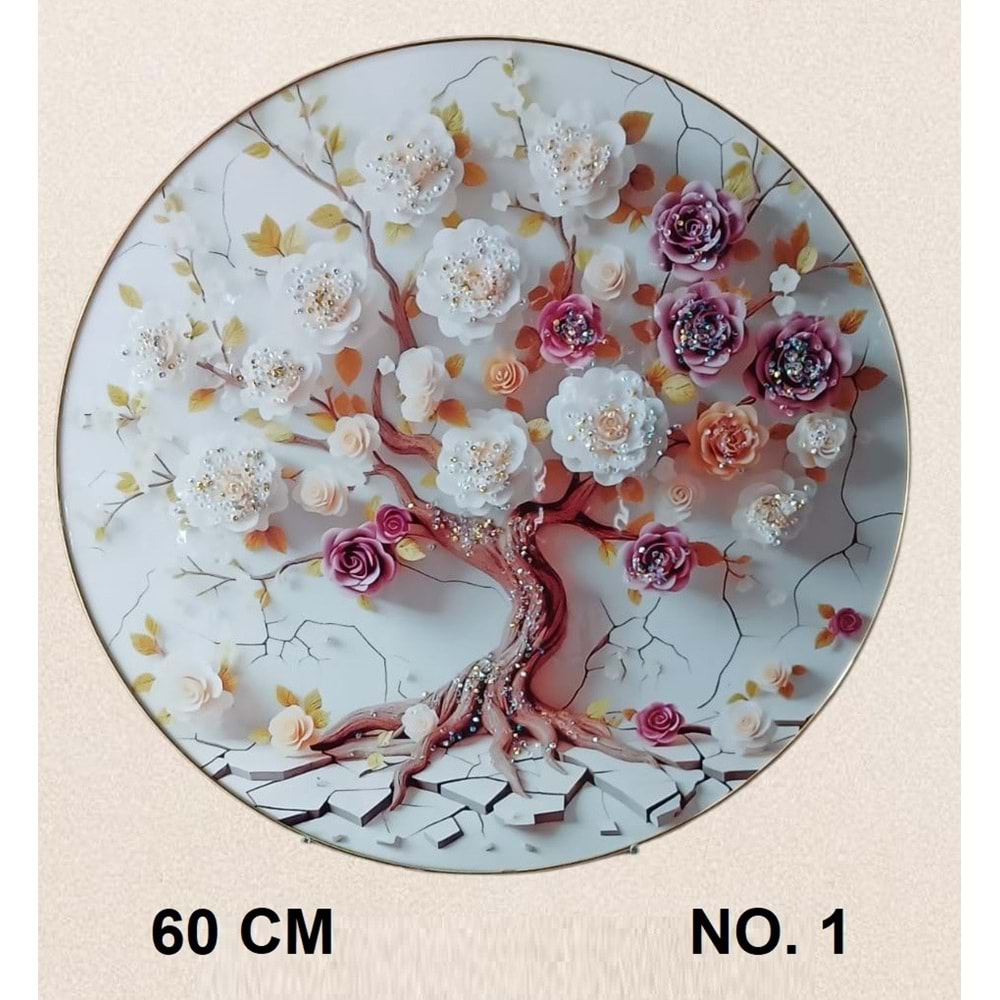 PN06 -TABLO BONCUKLU YUVR. 60CM -ZEYVE
