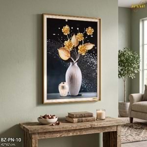 BZ.PN.10 - TABLO BONCUKLU 42*62 3D DİKTD -ZEYVE