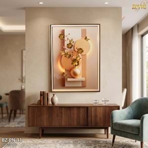 BZ.PN.11 - TABLO BONCUKLU 53*73 3D DİKTD -ZEYVE