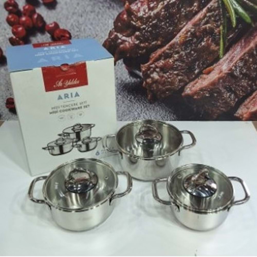 GÜVEÇ SET ÇLK 14*18 ARİA -ARYILDIZ