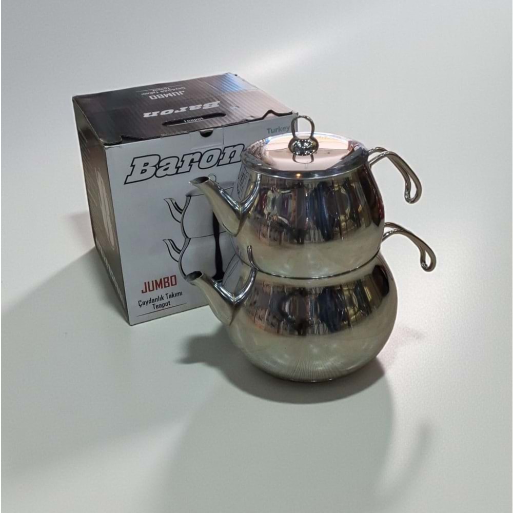 ÇAYDANLIK JUMBO 5 METAL KULP -BARON